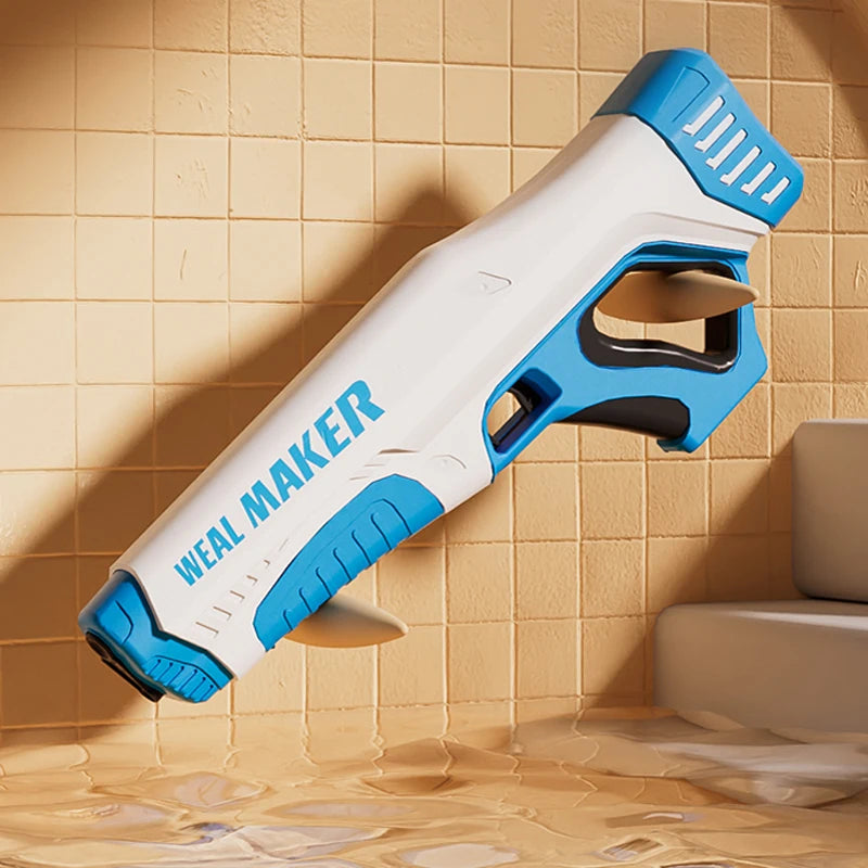 Automatic High-Tech Summer Electric Toy Water Gun Induction Water Absorbing  Burst Water Gun Beach Outdoor Water Fight Toys Gift