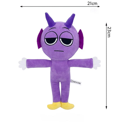 Sprunki Plush Toys Horror Game Toys Cartoon Cute Soft Stuffed Pillow for Kid Birthday Christmas Gift Stuffed Children Dolls