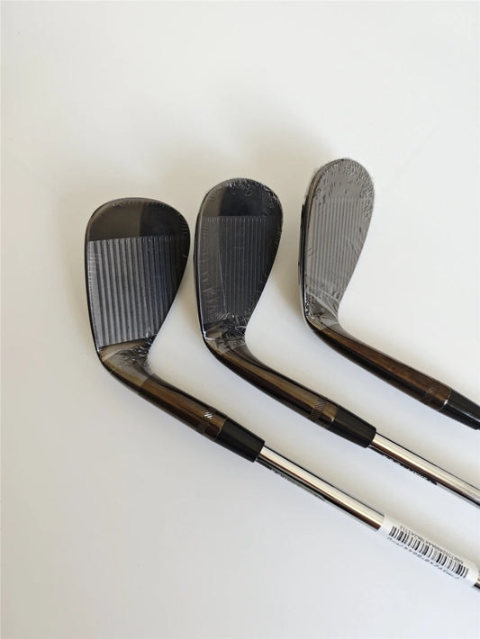 3PCS Grey SM 10 Golf Clubs Gunmetal Wedges From 48/50/52/54/56/58/60/62 R/S Flex Steel Shafts Including Headcovers Free Shipping