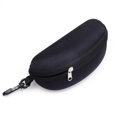 KLASSNUM Portable EVA Glasses Case With Carabiner Hook Colorful Sunglasses Hard Case Zipper Eyeglasses Protector Box Holder New