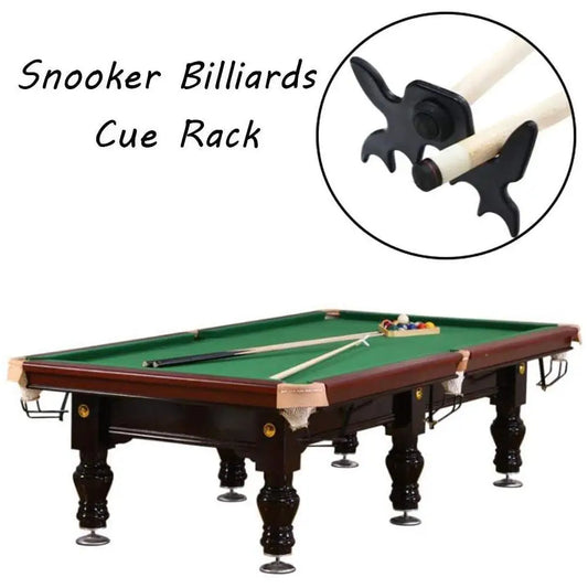 Snooker Billiards Cue Rack Bridge Head Billiards Cross Antlers Rod Holder Accessories Black Moose Head Bridge for Pool Cue