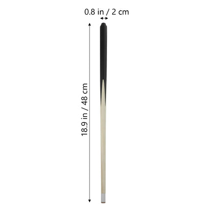 NEW Pool Cue Short Pole Pool Cue Kids Wood Billiard Cue Stick Childs Mini Cue Stick Short Kids Pool Cue 48cm Sticks 2024