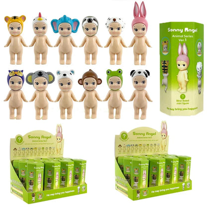 Sonny Angel Blind Box Animal Angel Series Anime Character Mini Doll Toy Cute Decoration Kids Surprise Birthday New Year Gifts