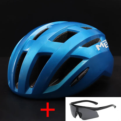 Bike MET Rivale Helmet Ultralight Road Bicycle Helmet Racing Outdoor Sports Mountain Cycling Helmets Women and Men Riding Hats