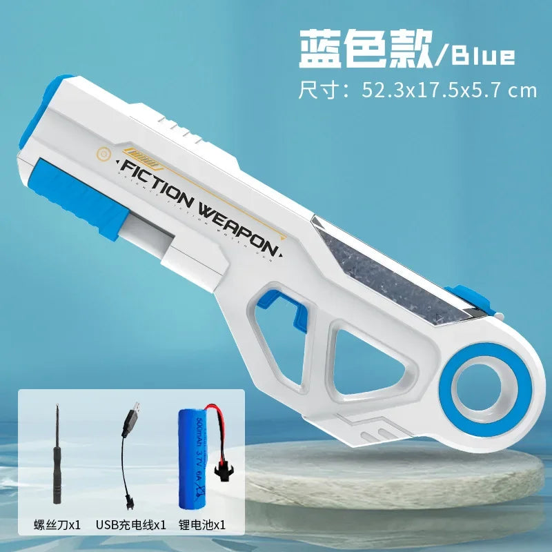 Hot Selling Dropshipping Electric Continuous Shooting Water Gun Toy Automatic Spray Outdoor Pool Summer Toy for Kids Adult Gift