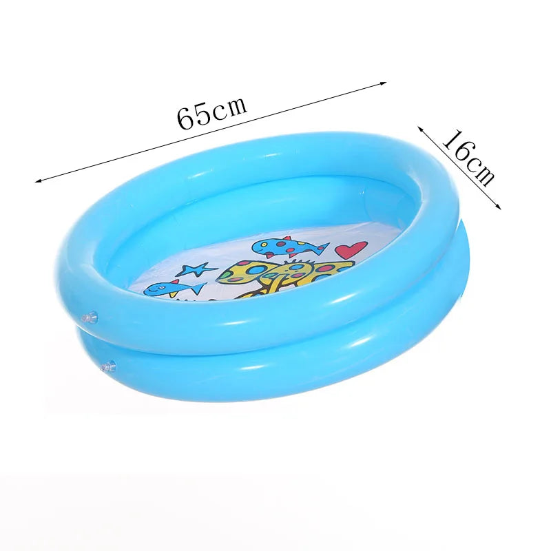 PVC Baby Inflatable Swimming Pool Kids Toy Summer Soft Fun Portable Bathtub for Water Game Portable Kids Outdoors Sport Play Toy
