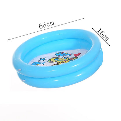PVC Baby Inflatable Swimming Pool Kids Toy Summer Soft Fun Portable Bathtub for Water Game Portable Kids Outdoors Sport Play Toy