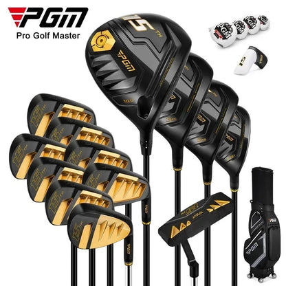PGM Golf Club Full Set Men's Professional Set Titanium Alloy 1 Wood Mitsubishi Body
