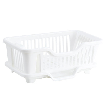 Dish Drying Rack Kitchen Utensils Drainer Rack with Drain Board Countertop Dinnerware Organizer Kitchen storage rack Tools