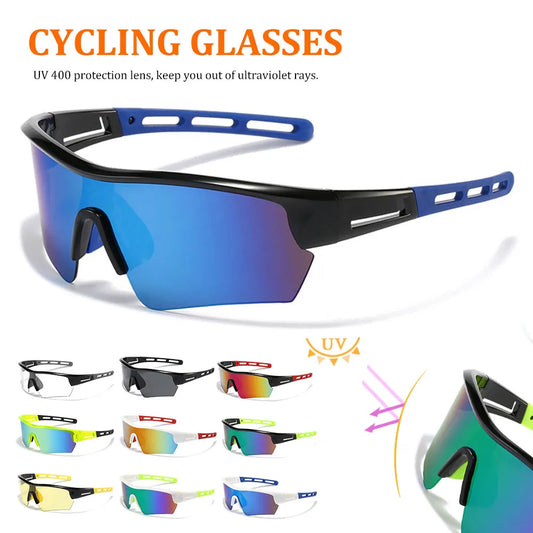 Portable Photochromic Sports Glasses Men's and Women's Bike Eyewear Mountain MTB Cycling UV400 Sunglasses Bicycle Road Goggles