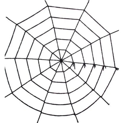 Horror Halloween Spider Web Giant Stretchy Cobweb for Yard Outdoor Haunted House Bar Decoration Supplies Halloween Party Props