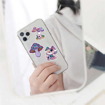 10/30/50/100pcs Cute Gothic Artistic Horror Halloween Stickers Cartoon Decal Laptop Phone Luggage Funny Cool Sticker for Kid Toy