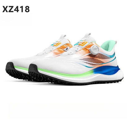 PGM Men's Golf Shoes Summer Breathable Knob Lace Outdoor Sports Sneakers XZ418