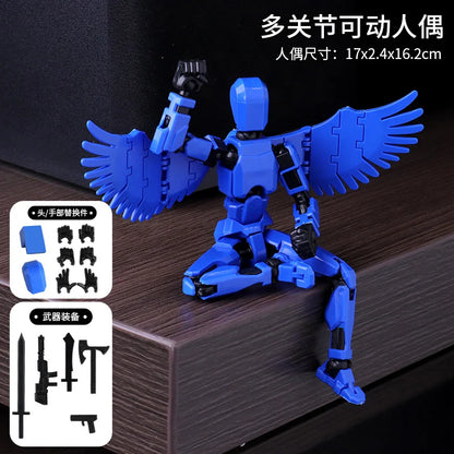 Dummy 13 Lucky Doll 13 Joint Movable 3D Printing Toy Dummy Doll DIY Decompression God