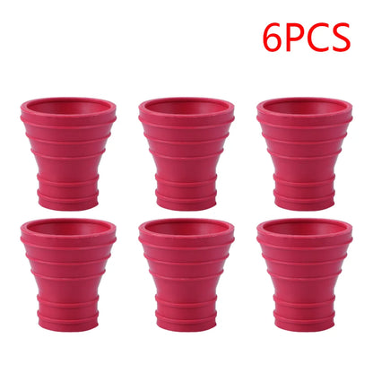 1-10pcs Golf Ball Rubber Pickup Pick-Up Retriever Grabber Suction Cup for Putter Grip Golf Ball Golf Training Aids