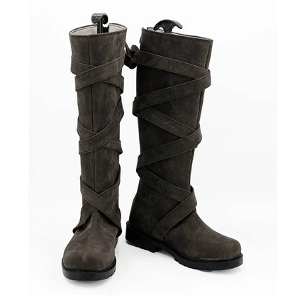 Movie Game Cosplay Boots Halloween Carnival Thrones Costume Made Halloween Party Shoes for Adult Women Man Halloween