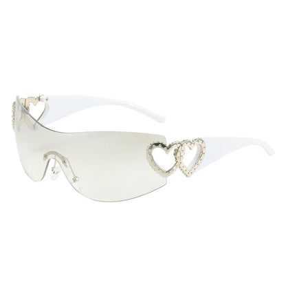 Fashion Y2k Designer Sunglasses Women 2025 Luxury Trending Sunglasses Woman Shade Pink Glasses Goggle 2000'S Lentes De Sol Mujer