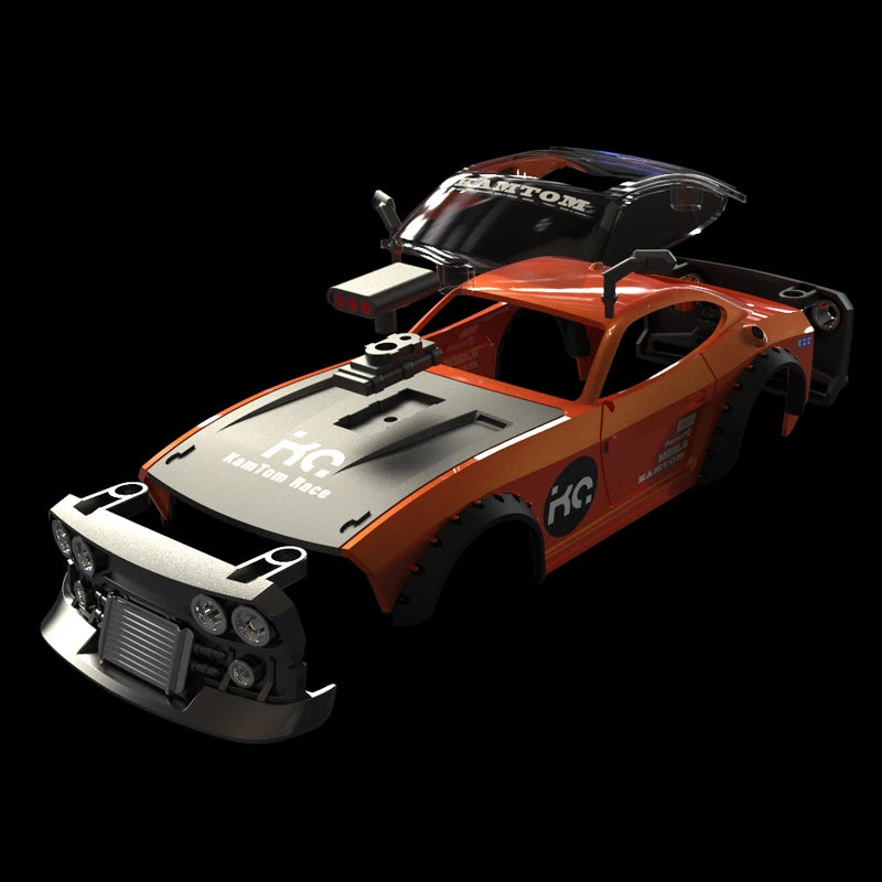 KAMTOM KM3299 4WD 1:32 Mini High-Speed Drift Electric Remote Control Car 2.4G Rc Toys for Boys Kids Gifts