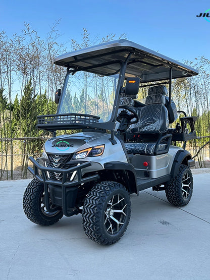 Chinese Factory Quality 2+2 Seater 48v Off Road Electric Low Price Ce Club Car Golf Cart