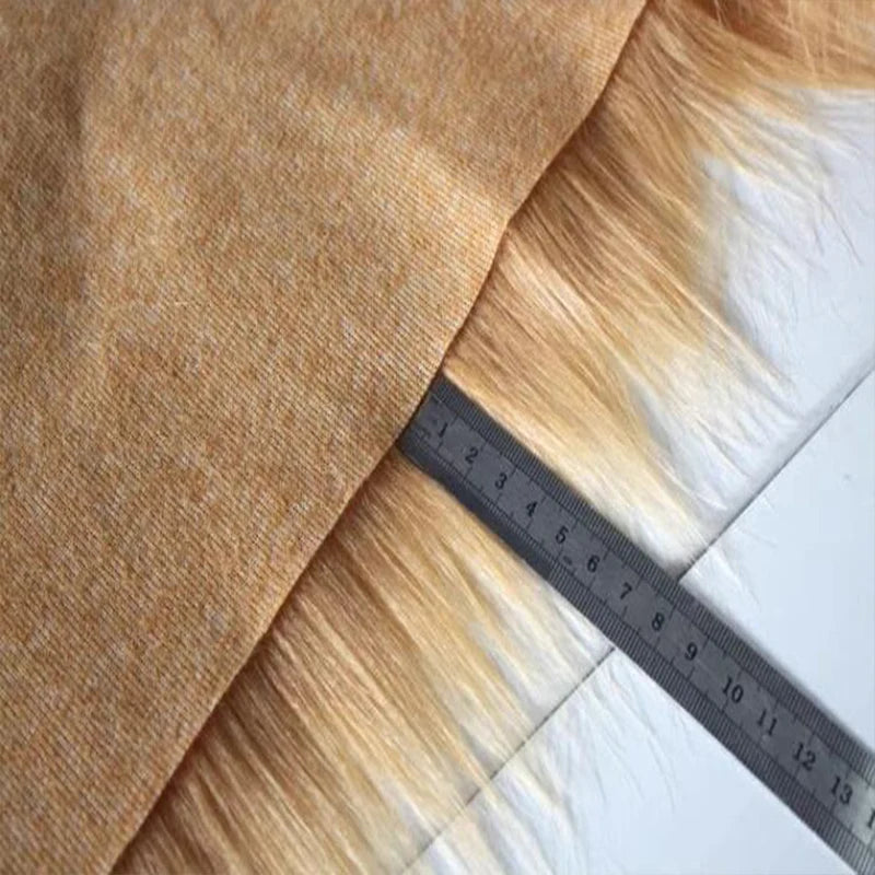 Soft Plush Faux Fur Fabric, Sewing Material, Clothes Accessories, Christmas Decoration, Blanket, 9cm Hair Length, Good