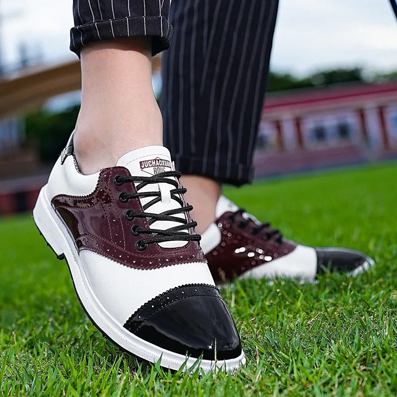 Men's Golf Shoes Outdoor Lawn Golf Sports Shoes Casual Sports Shoes High-Quality Fashion Walking Sports Shoes