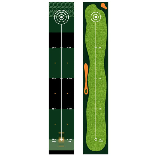 Golf Putting Indoor Golf Hitting Mat Green Mat Golf Practice Training Aid Equipment for Home Outdoor Backyard Golf Practice