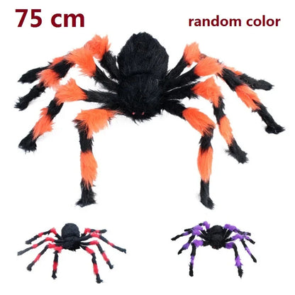 Horror Halloween Spider Web Giant Stretchy Cobweb for Yard Outdoor Haunted House Bar Decoration Supplies Halloween Party Props