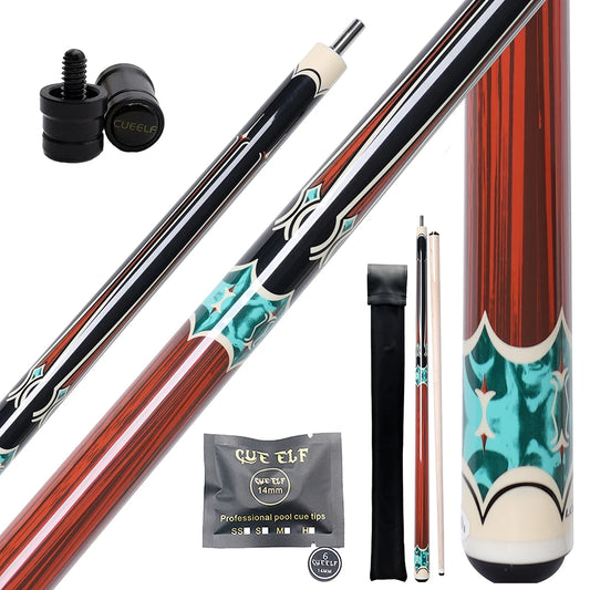 Cue Stick, Maple Carom Billiard Cue, 12mm VP2 Joint, Indoor Durable Accessory for Billiards Sport, Game Entertainment