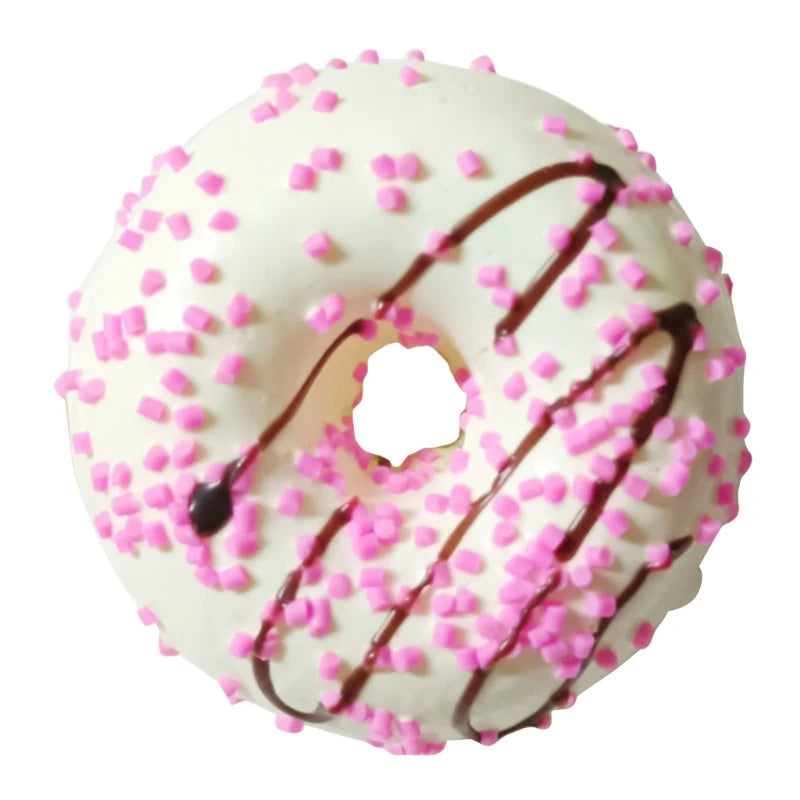 Donut Stress Relief Toy Party Favor Realistic Dessert Artificial Doughnuts Shop Decorations Birthday Party Kids Adults