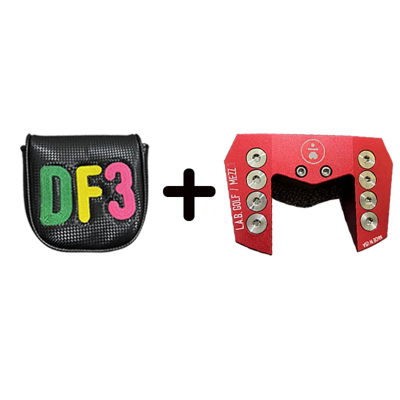 LAB Golf Putter MEZZ.1 Big Black Bull Red/Blue/Pink/Green Golf Putter  33 34 35inch With Head Cover