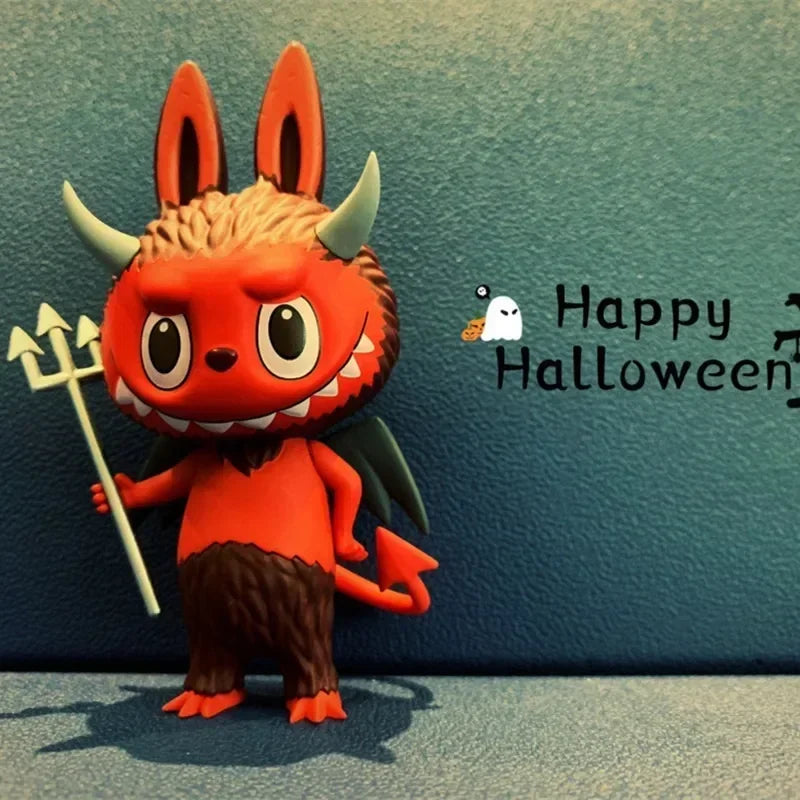 Pop Mart Labubu Halloween Monster Carnival Series Blind Box Guess Bag Original Toys Doll Cute Anime Figure Ornaments Gift