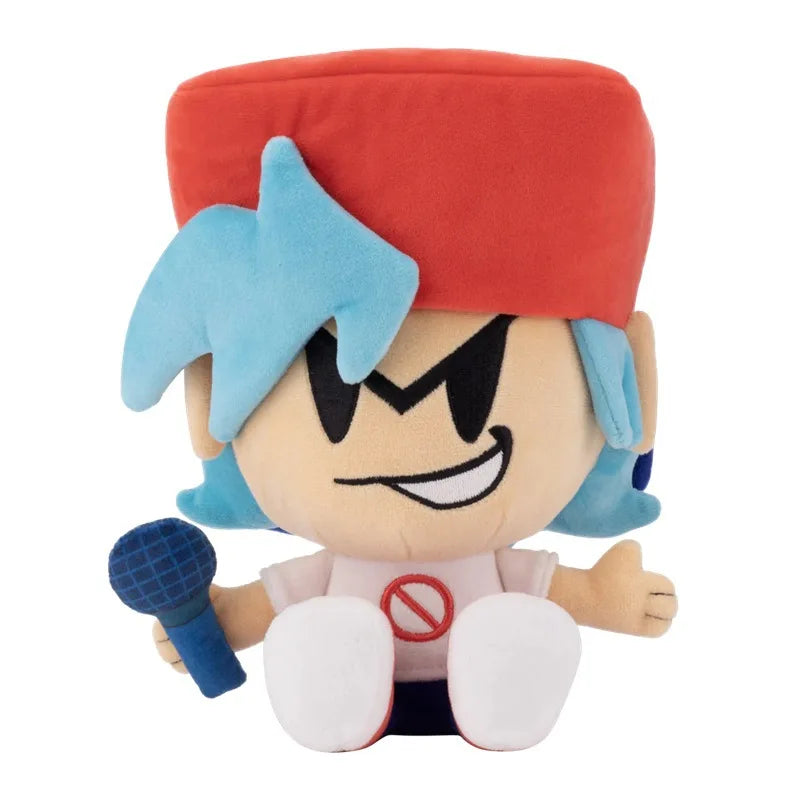 New in Stock FNF Friday Night Girlfriend Boyfriend Nene Pico Darnell Plush Doll Cotton Anime Toy Halloween Christmas Gift