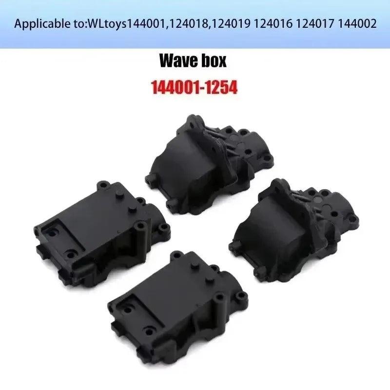 WLtoys 124017 124019 RC Cars Original Spare Parts Swing Arm C Seat Bottom Motor Differential Gearbox Shock Absorbers Tire