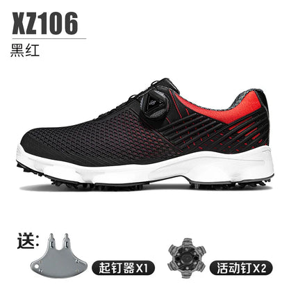 PGM Golf Sports Men's Shoes Waterproof Fashion Casual Sneakers Quick Lacing Breathable Non-Slip XZ106 Wholesale