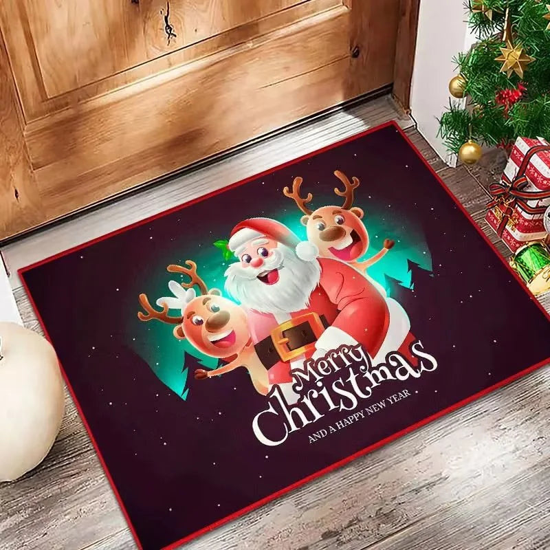 2024 Halloween Pumpkin Carpet Bedroom Bathroom Floor Mats Decorative Halloween Floor Mats Christmas Mats Christmas Decorations