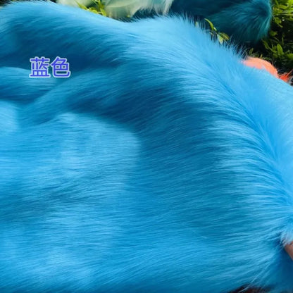 Wholsale Imitation Fox Plush Fur,felt Cloth,cloth Counter Carpet Material,faux Fur Fabric,sewing Accessories
