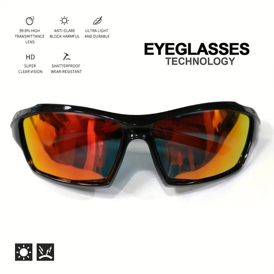 Fashion Sports Sunglasses Polarized UV Protection Personalized Glasses Round Frame Metal Men's and Women's UV400 Eyewear