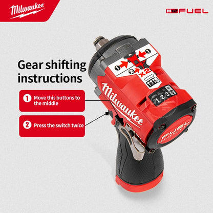 Milwaukee M12 FIW2F12 2563-20 M12 FIW2F38 2562-20 M12 FUEL 12V 1/2" 3/8" Stubby Impact Wrench - Bare Tool