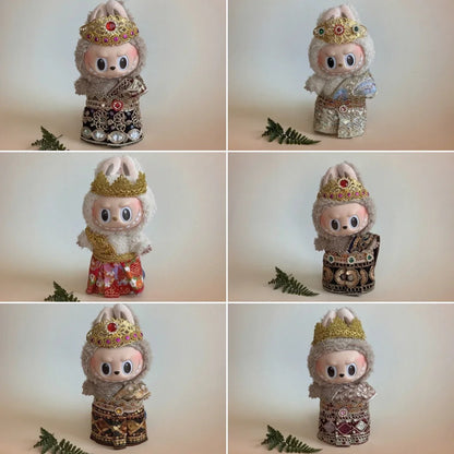 Labubu 3.0 Accessories Plush Idol Doll Clothing Thai Palace Clothing With Accessories Exquisite Set Gift