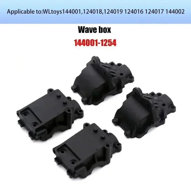 WLtoys 124017 124019 RC Cars Original Spare Parts Swing Arm C Seat Bottom Motor Differential Gearbox Shock Absorbers Tire