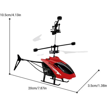 Rechargeable Mini RC Drone Remote Safe Fall-Resistant RC Helicopters Drone Children Toys