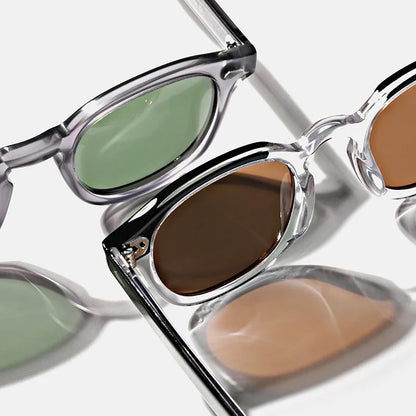 Retro Polarized Sunglasses Men Vintage Classsics Acetate Outdoor Driving Eyewear Woman SUN Glasses
