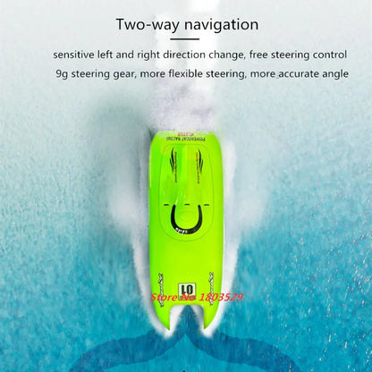 40km/H High Speed 2.4G RC Speedboat 53cm Large Size RC Racing Boat Mulit Function Waterproof RC Boat Summer Water Play Game Gift