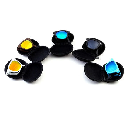 New Foldable Square Sunglasses Fashion Men's Driving Sun Glasses Women's Outdoor Sports and Cycling Goggles UV400 Eyewear