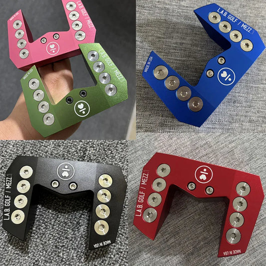 LAB Golf Putter MEZZ.1 Big Black Bull Red/Blue/Pink/Green Golf Putter  33 34 35inch With Head Cover