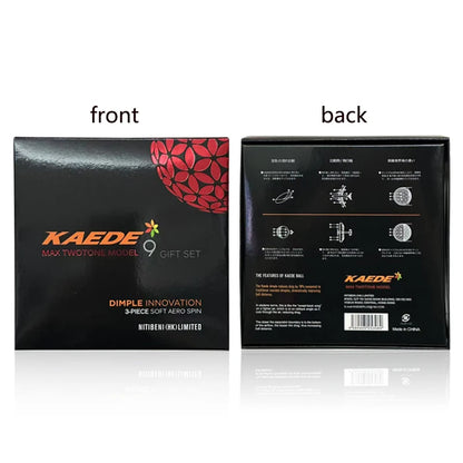 Kaede Sakura Golf Balls for Ladies Long Distance Triple Layer 9pcs Set Golf Ball Sports & Entertainment Equipment