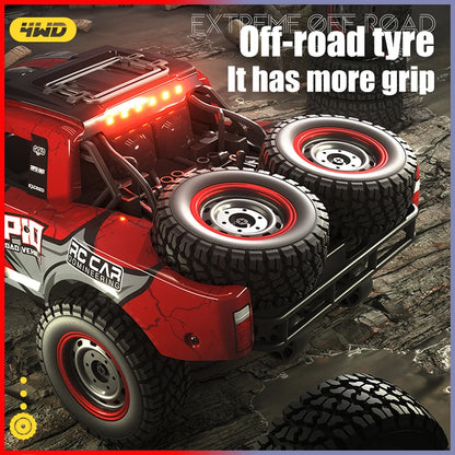Rc Car Off Road 4x4 50km/H or 75km/H High Speed Brushless Motor Monster Truck 1/16 Desert/Snow Racing Drift Cars Toys for Boys