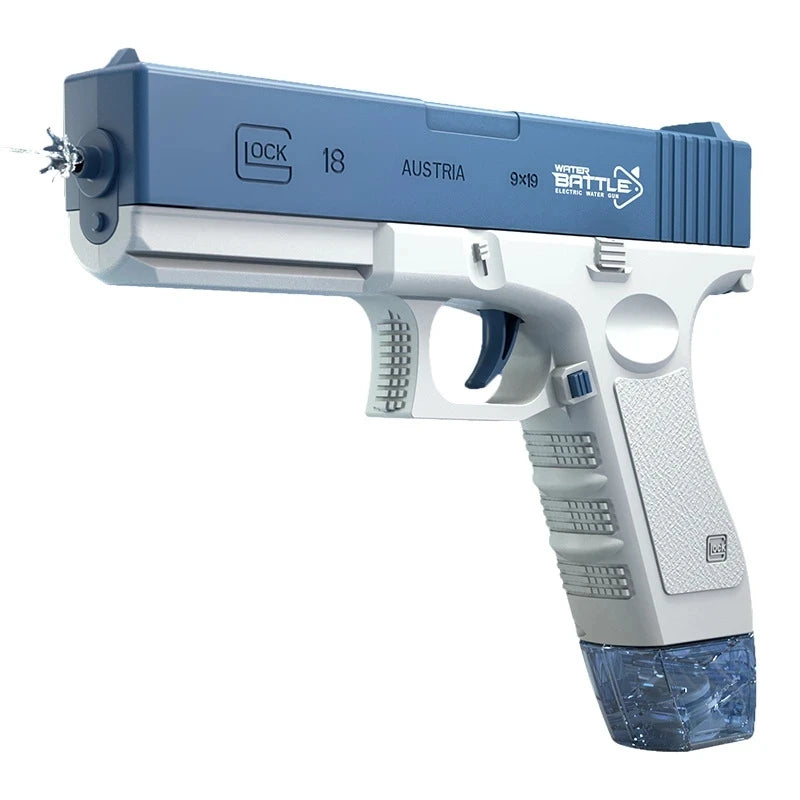 New 2024 Experience Fully Automatic Summer Water Gun Electric Glock Pistol Shooting Water Fun Toys for ChildrenBoysGirls Adults