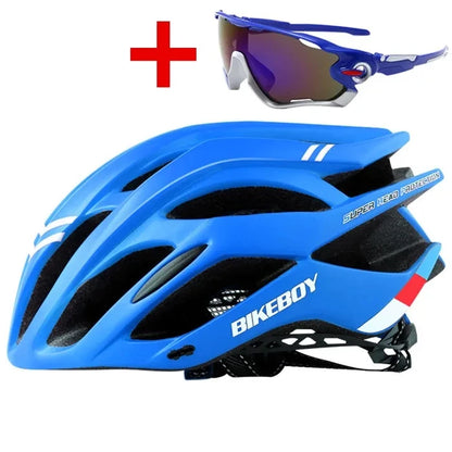 BIKEBOY Cycling Helmet Ultralight MTB Bicycle Helmet for Men Women Mountain Bike Sport Special Bicycle Helmets Capacete Ciclismo