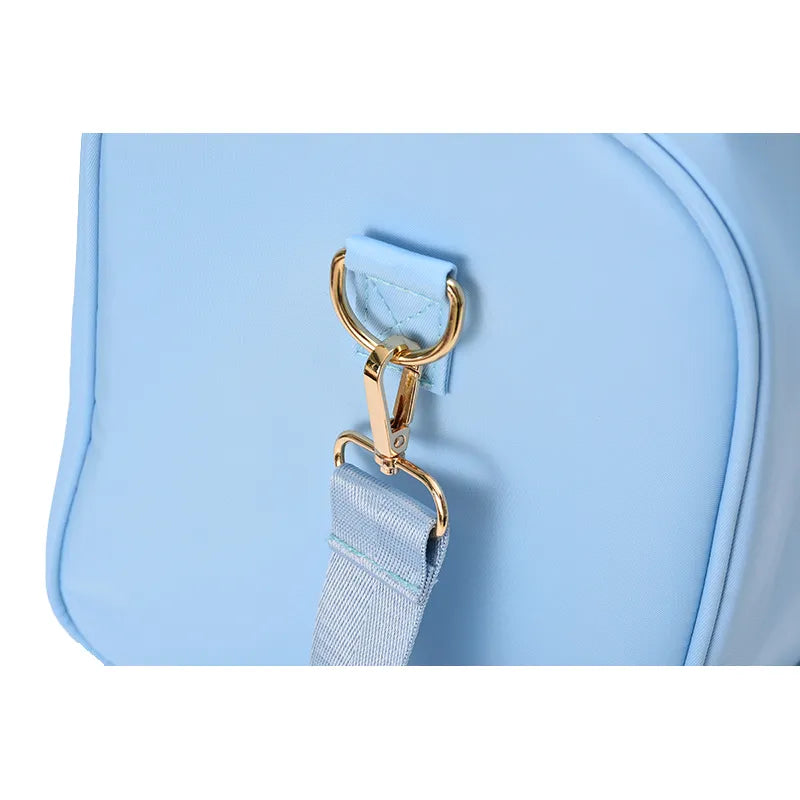 New Nylon Waterproof Outdoor Travel Bag Large Capacity Luggage Unisex Handbag Yoga Fitness Luggage Bag
